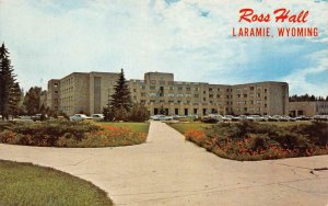 Laramie, WY  UNIVERSITY OF WYOMING  Ross Hall~Women's Dorm  1975 Postcard