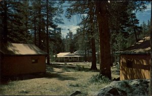 Yosemite Nat'l Park California CA Tuolumne Meadows Lodge Vintage Postcard