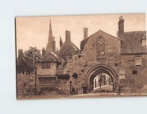 Postcard St. Ann's Gate Salisbury England