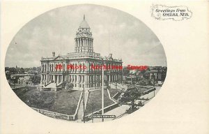 NE, Omaha, Nebraska, Court House, Greetings From, Kieser