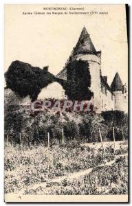 Old Postcard Montmoreau Ancient of Marquis de Rochechouart