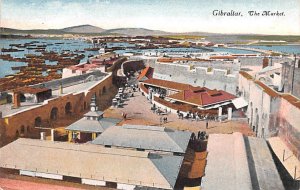 The Market Gibraltar Postcard.