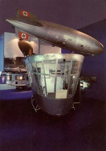 Airship Hindenburg Control Cabin and Scale Model