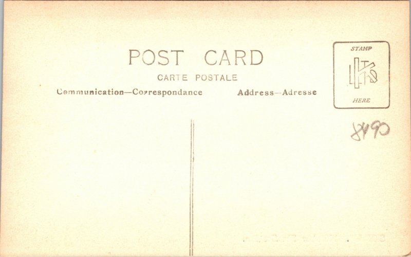 Sudan Number Six Station Postcard unused 1920s RPPC