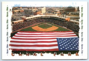 Postcard Canal Park, Akron, Ohio Opening Day 1997, posted 1998 K58 