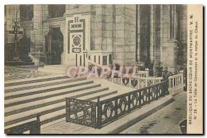 Old Postcard Basilique du Sacre Coeur in Montmartre