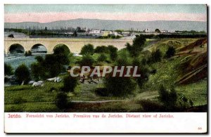 Israel - Jerusalem - Distant View of Jericho - Jericho First to Old Postcard