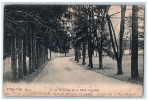 1906 In The Grounds, State Hospital Trenton New Jersey NJ Antique Postcard