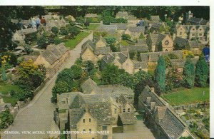 Gloucestershire Postcard - View - Model Village - Bourton-on-The-Water - 11595A