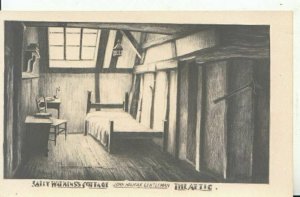 Gloucestershire Postcard - Sally Watkins's Cottage - The Attic - Ref 11320A