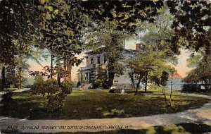 major Sutherland's residence, last capital of Confederacy Danville, Virginia,...