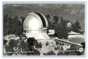 Vintage RPPC Angelend Telescope Mount Wilson, Cal.  Postcard P1E