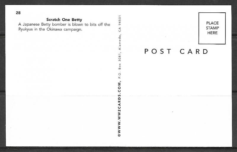 Scratch One Betty WW II No. 28 - [MX-258]