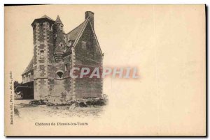 Old Postcard Chateau de Plessis-les-Tours