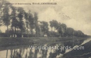 Hoofdvaart bd Bennebroekerweg Haarlemmermeer Netherlands Writing on back 