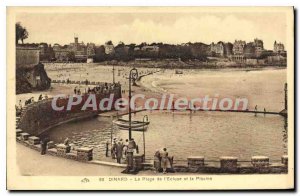 Postcard From Old Dinard I'Ecluse The Beach And Pool