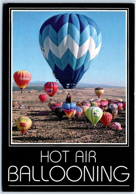 Postcard - Hot Air Ballooning in the Southwest - New Mexico