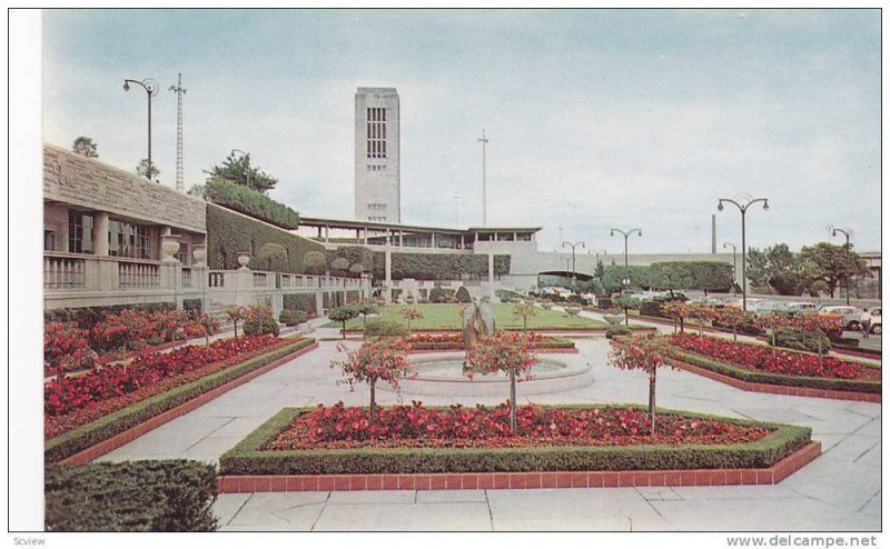 The beautiful Oakes Gardens &  the Carillon Tower at the entrance to the Rain...