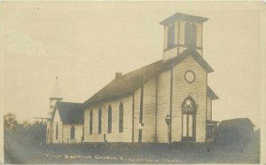 Alexandria Nebraska 1st Baptist Church C-1910 RPPC Photo Postcard 20-3778