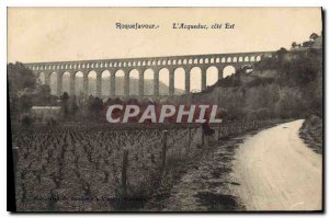 Old Postcard Roquefavour Aqueduct East Coast