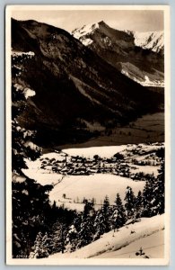 RPPC  Germany  Bayrischzell  Mt. Aiplspitze Postcard