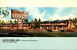 Canada Yukon Alaska Highway The Alas/Kon Border Lodge