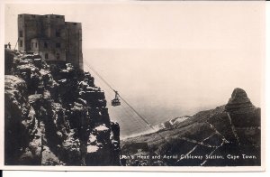 RPPC Cape Town, South Africa, Cable Car, Lion's Head, 1941