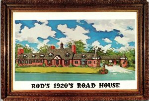 Rod's 1920's Road House, Orange, New Jersey postcard, Prohibition, Foolish Years