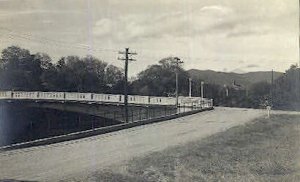 Real Photo - Memorial Bridge - Kingfield, Maine ME  