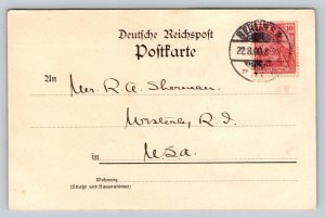 1900  Gruss Aus Berlin  Germany  Postcard