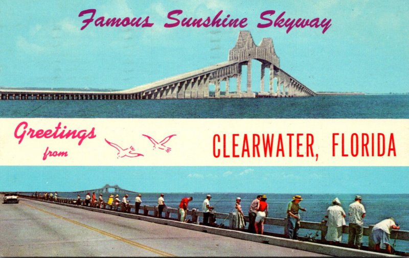 Florida Clearwater Greetings 1966