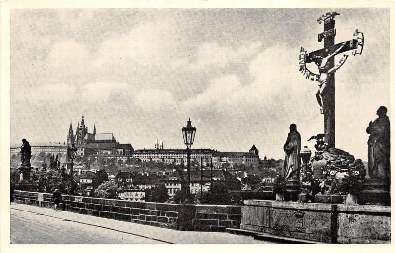 BT2559 la croix sur le pont prag prague praha   czech republic