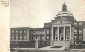 Bridgeport Connecticut, 1910, St. Vincent Hospital Medical Center, Postcard