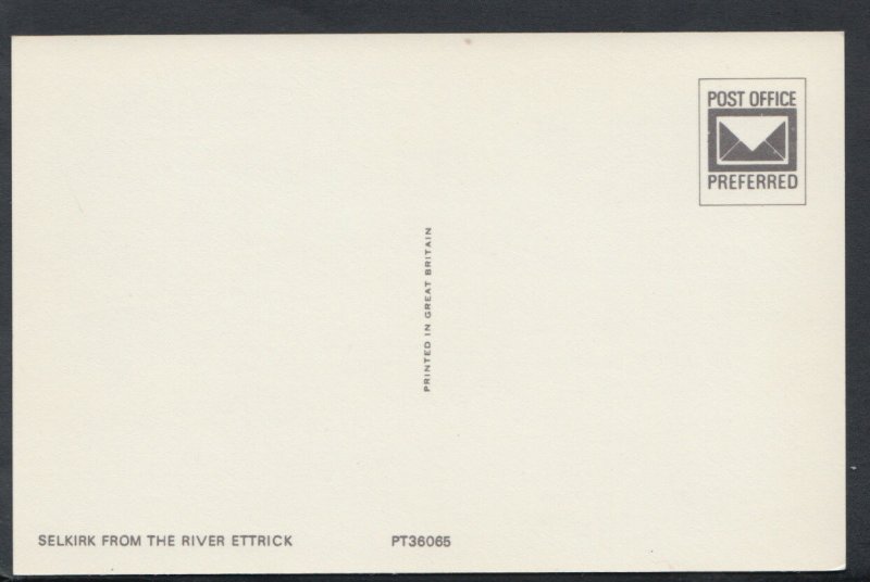 Scotland Postcard - Selkirk From The River Ettrick   RS6940