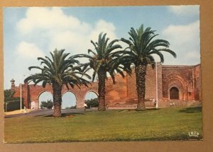 VINTAGE UNUSED  POSTCARD BAB ROUAH AND THE THREE GATES  RABAT MOROCCO