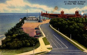 Chicago, Illinois - University of Illinois at the Navy Pier - in the 1940s