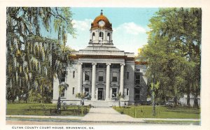 H92/ Brunswick Georgia Postcard c1910 Glynn County Court House 222