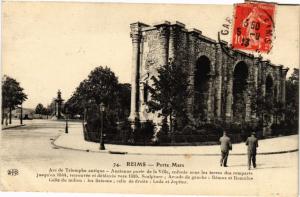 CPA REIMS - Porte Mars - Arc de Triomphe antique - Ancienne Porte de (741733)