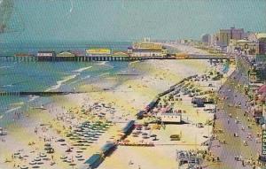 New Jersey Atlantic City An Excellent Panoramic View Looking Down Upon The Bo...