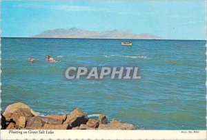 Modern Postcard Utah Swimmers in Great Salt Lake