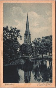 Denmark København Church Copenhagen Vintage Postcard 09.12