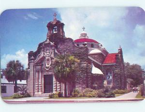 Unused Pre-1980 CHURCH SCENE Pensacola Florida FL L3764