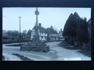 Oxfordshire Didcot EAST HAGBOURNE Upper Cross - Old RP Postcard by Percy Simms