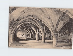 Postcard The Crypt Durham Cathedral Durham England