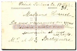 Old Postcard SAINT-BRIEUC Anse aux Moines