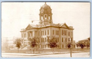 1912 RPPC ABERDEEN SOUTH DAKOTA BROWN COUNTY COURT HOUSE*JOHNSON & OLSON PHOTO