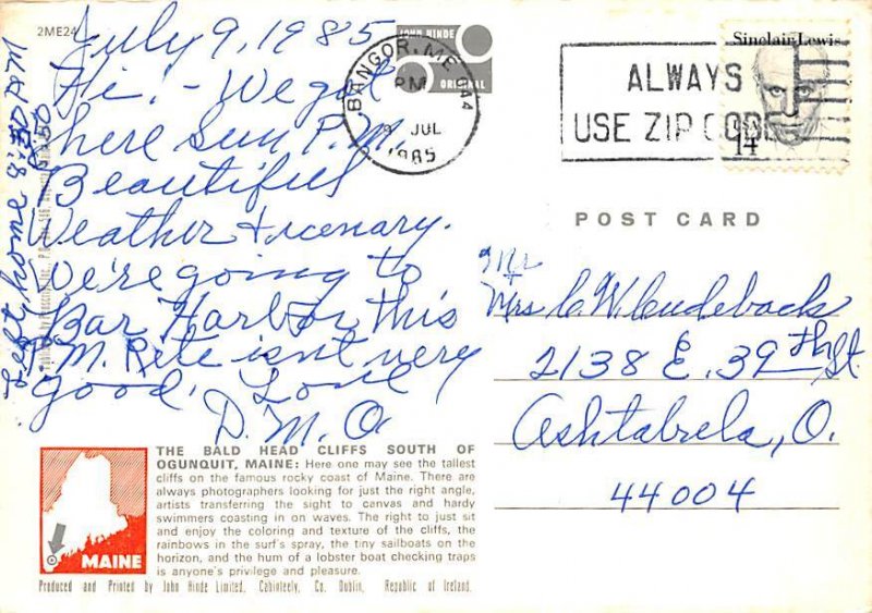 Bald Head Cliffs Bald Head Cliffs, York, Maine