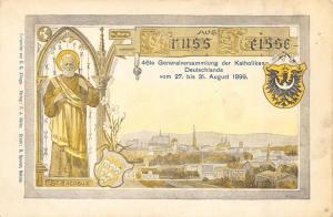 Grus Aus Germany Catholics August 31, 1899 Pioneer Postcard