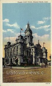 Court  House - Council Bluffs, Iowa IA  