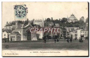 Old Postcard Dreux Vue Prize of Saint Gilles